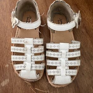 Jumping Beans Kids White Sandals